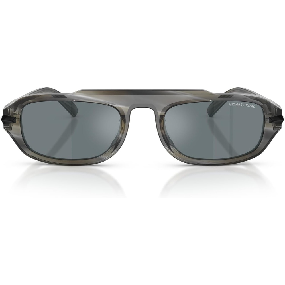 image:imageMichael Kors Mens MK2279U Watch Hill Universal Fit Oval Sunglasses Charcoal HornGrey Monochromatic 55 mm
