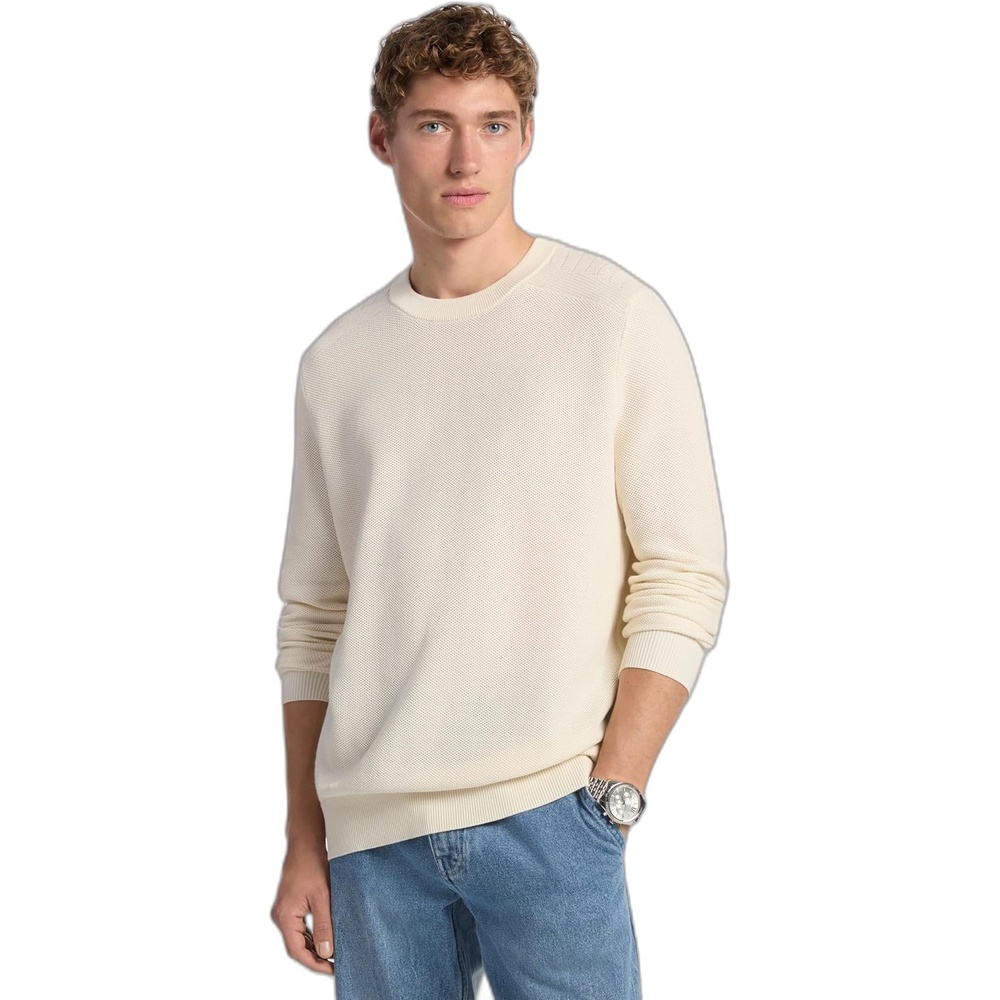 image:imageMichael Kors Mens Mouline Crewneck SweaterBone