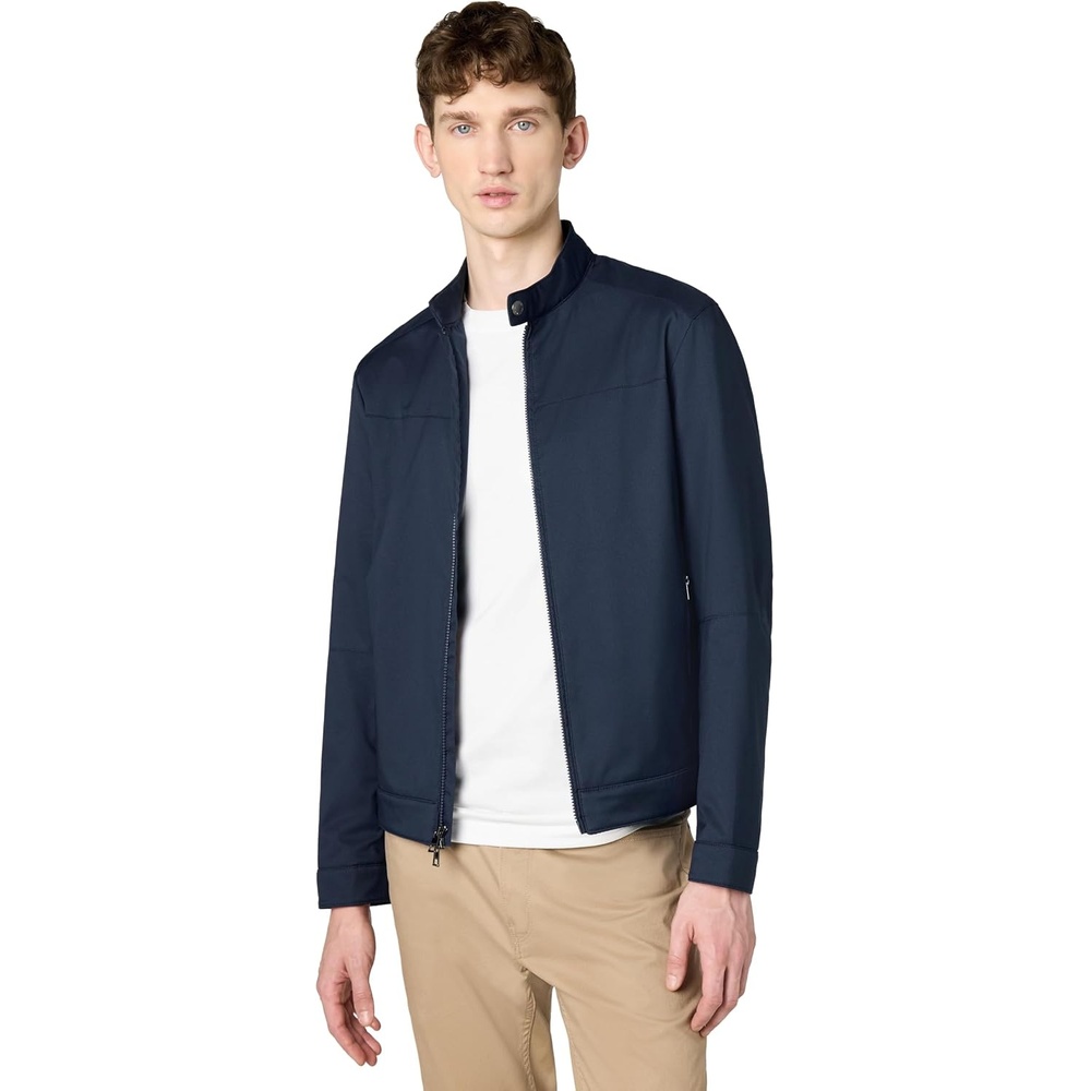 image:imageMichael Kors Mens Nylon Racer JacketMidnight