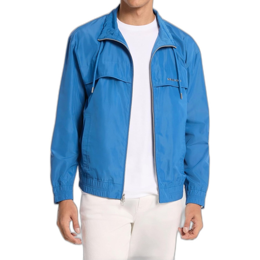 image:imageMichael Kors Mens Nylon Windbreaker JacketHeritage Blue