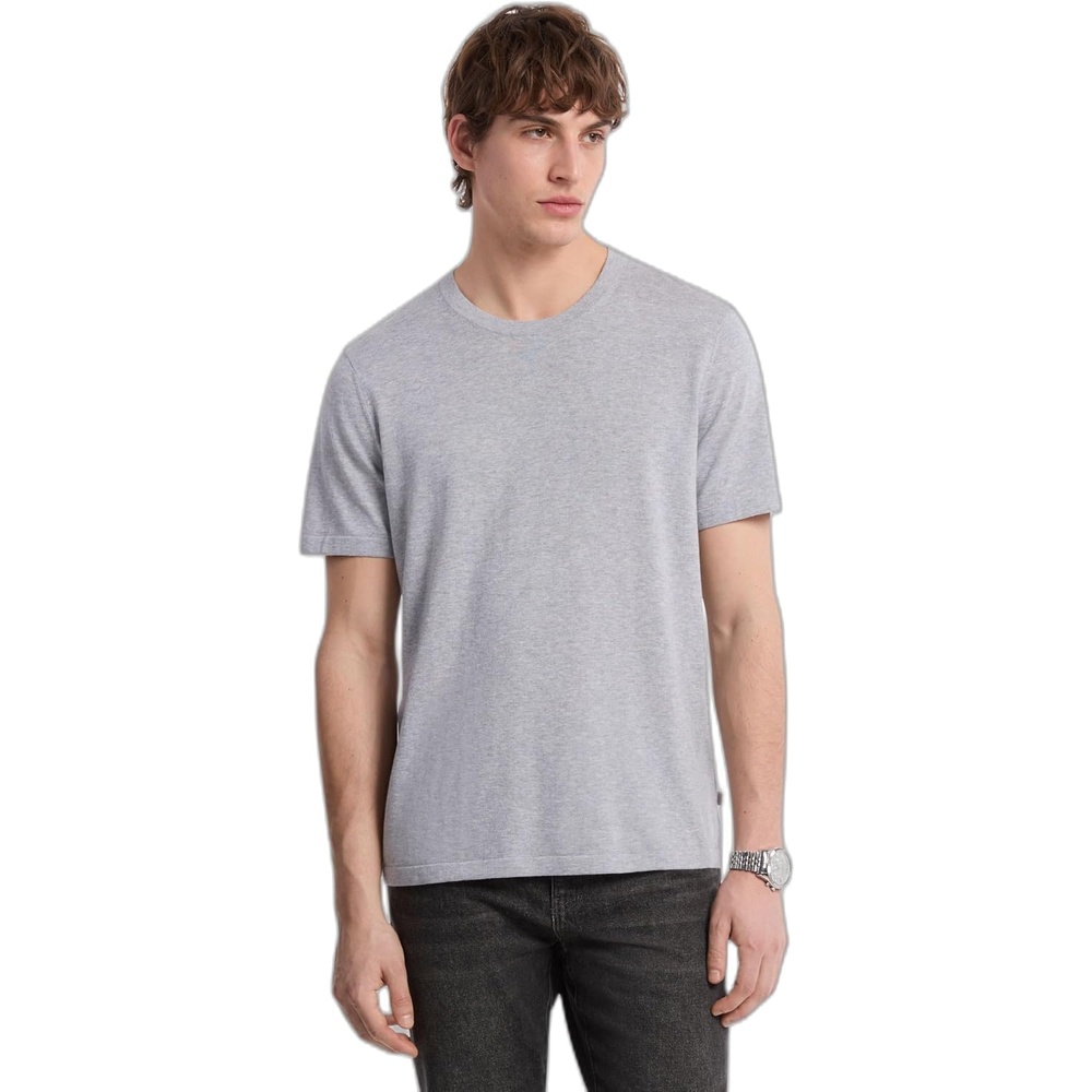 image:imageMichael Kors Mens Short Sleeve Jersey Cotton CrewneckHeather Grey