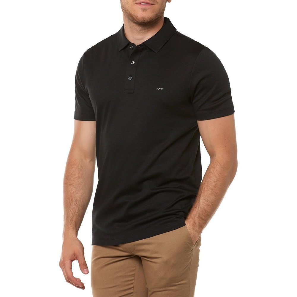 image:imageMichael Kors Mens Sleek Mk PoloBlack