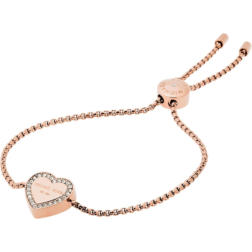 image:imageMichael Kors Rose GoldTone Bracelet for Women Bracelets Jewelry for WomenHeart Chain