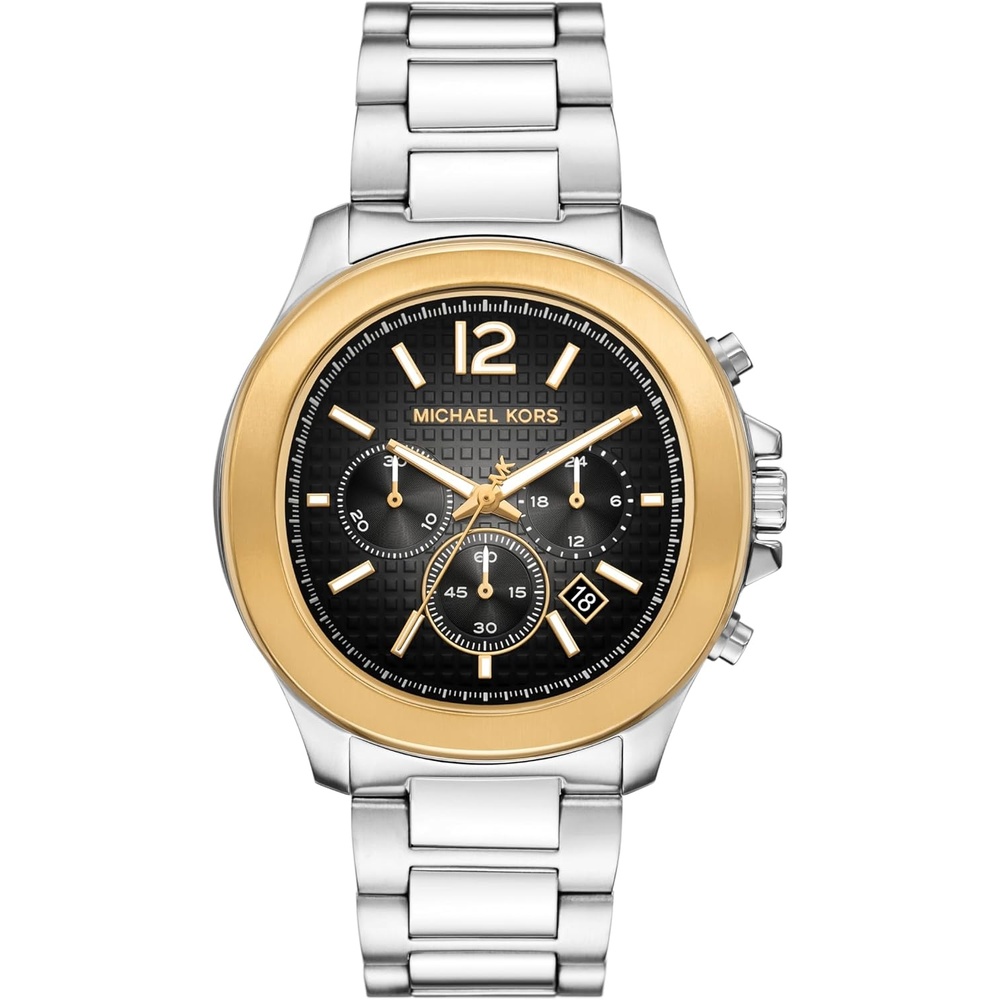 image:imageMichael Kors Sage Mens Watch Stainless Steel for Men with SteelTwoTone