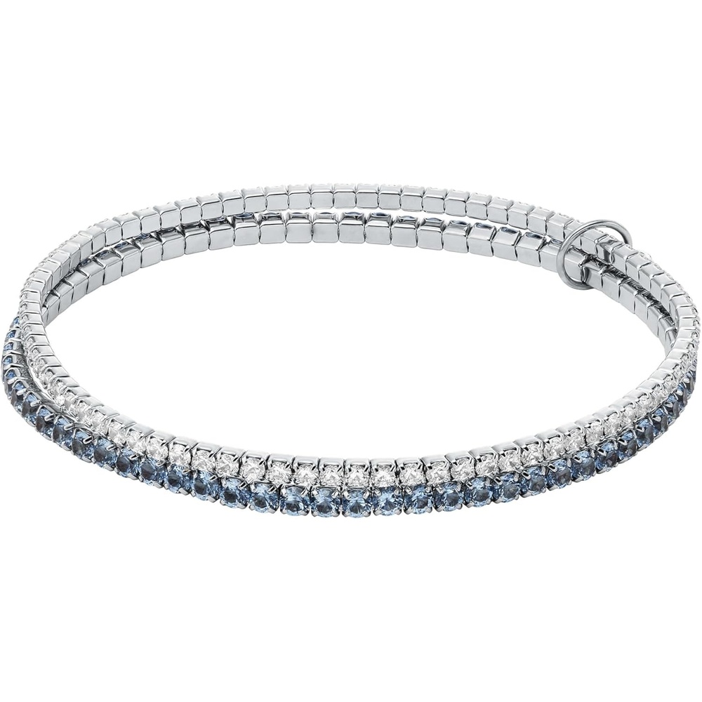 image:imageMichael Kors SilverTone Bracelet for Women Bracelets Jewelry for WomenSilverBlue Stretch