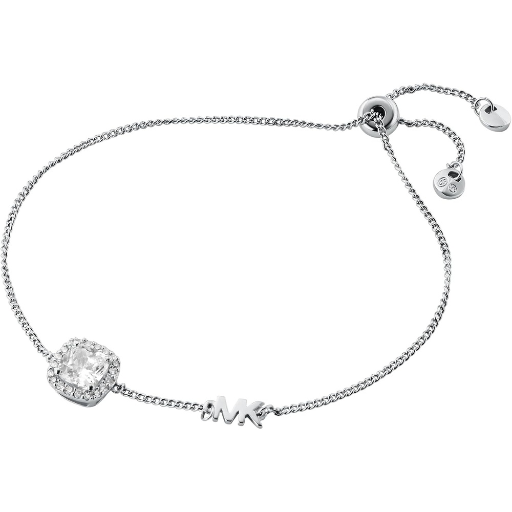 image:imageMichael Kors SilverTone Bracelet for Women Sterling Silver Bracelets Jewelry for WomenSquare Pav