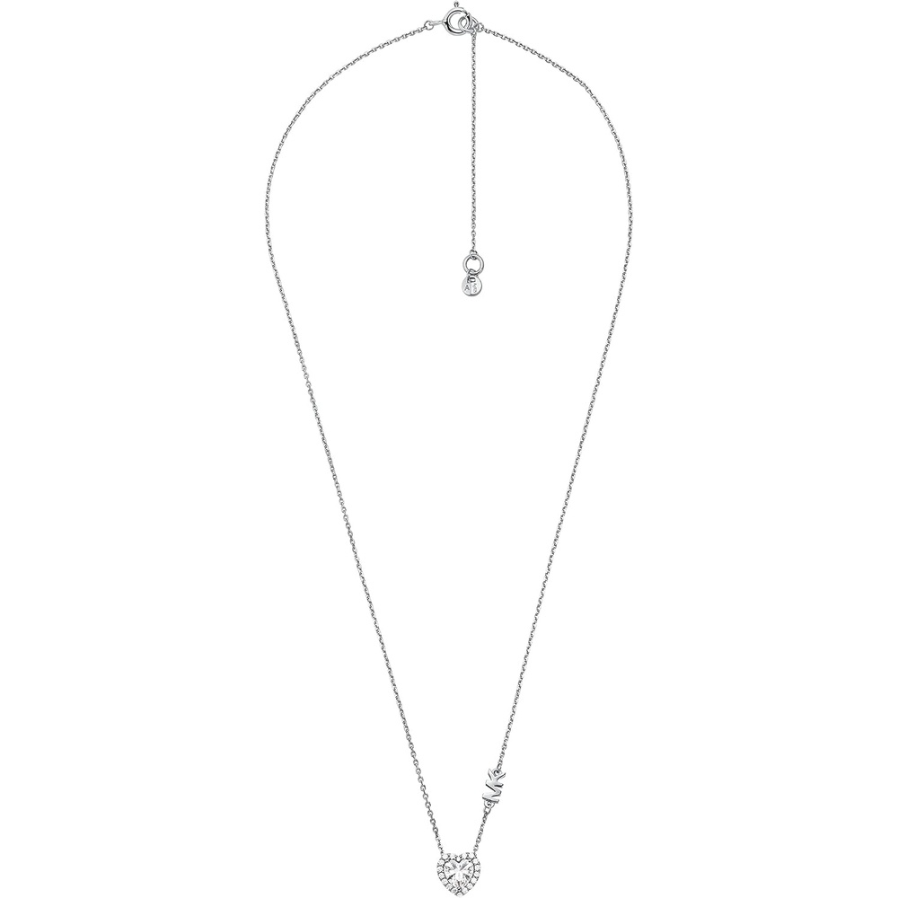 image:imageMichael Kors SilverTone Necklace Sterling Silver Necklaces Jewelry for WomenHeart Pav