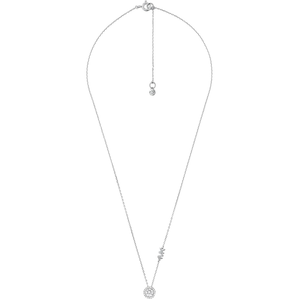 image:imageMichael Kors SilverTone Necklace Sterling Silver Necklaces Jewelry for WomenRound Pav