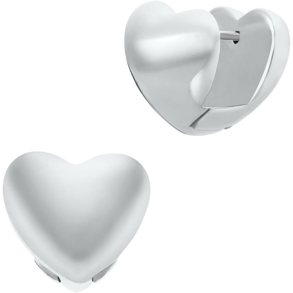 image:imageMichael Kors Womens HeartShaped Huggie Earrings Model MKJ8591040