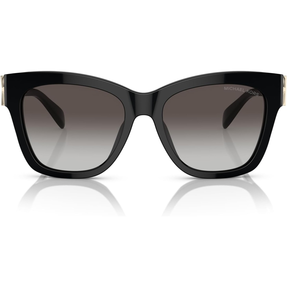 image:imageMichael Kors Womens MK2182U Empire Square Universal Fit Square SunglassesBlackDark Grey Gradient