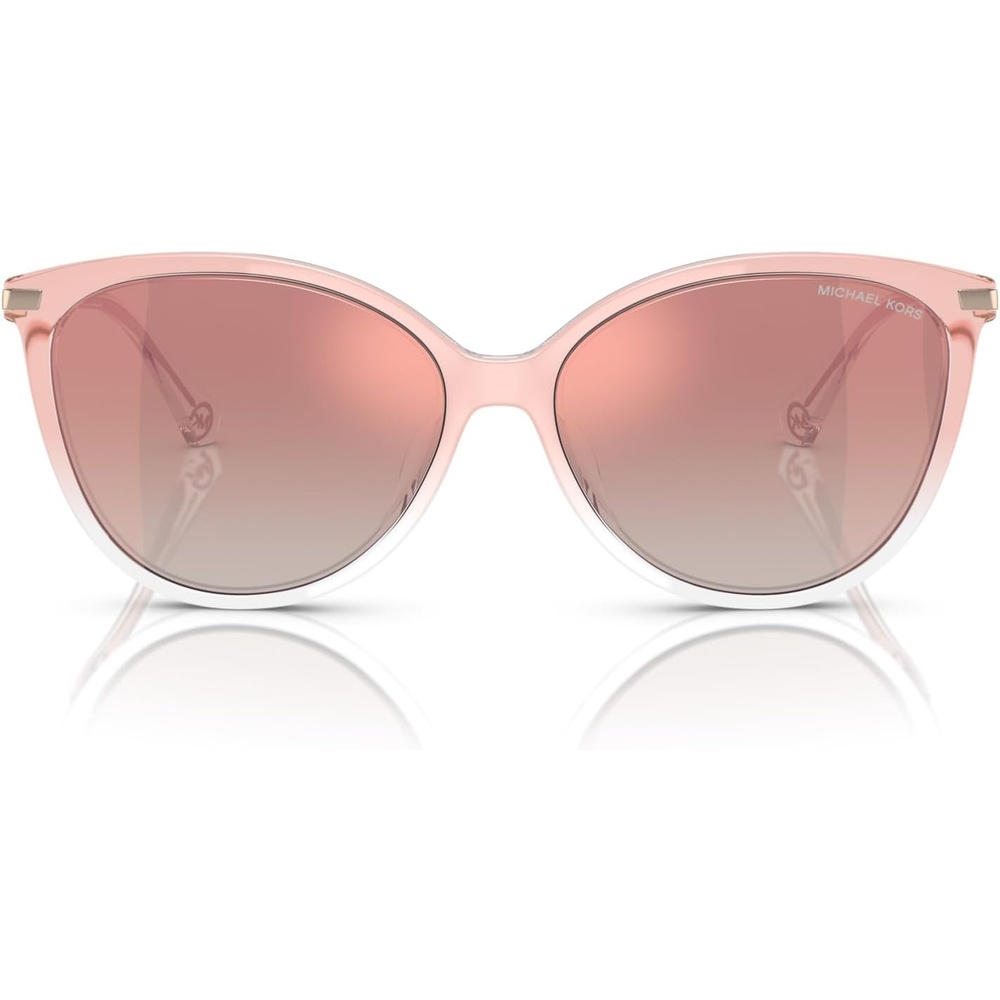 image:imageMichael Kors Womens MK2184U Dupont Universal Fit Cat Eye SunglassesPink ClearRose Gold Gradient