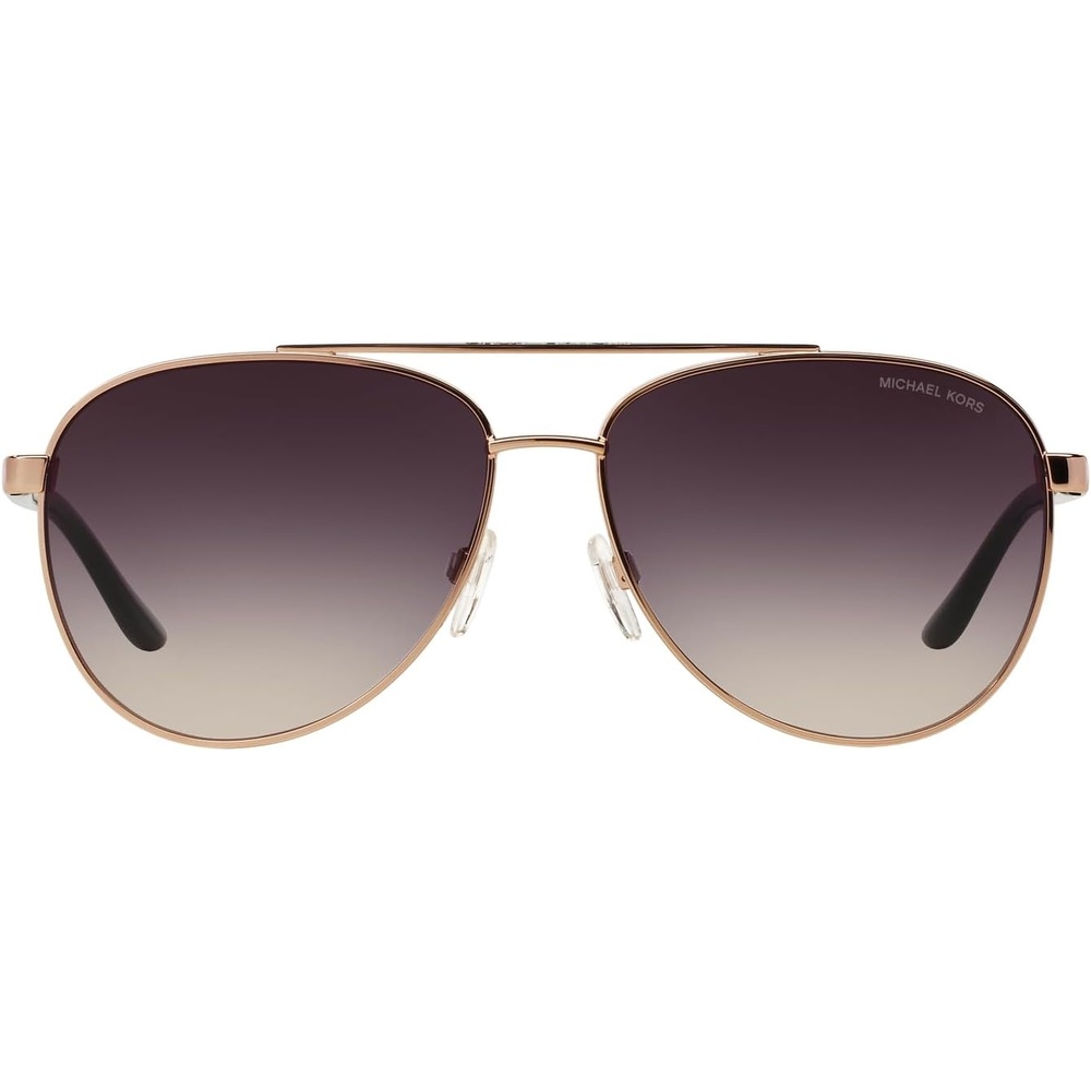 image:imageMichael Kors Womens MK5007 Hvar Aviator SunglassesRose GoldGrey Rose Gradient