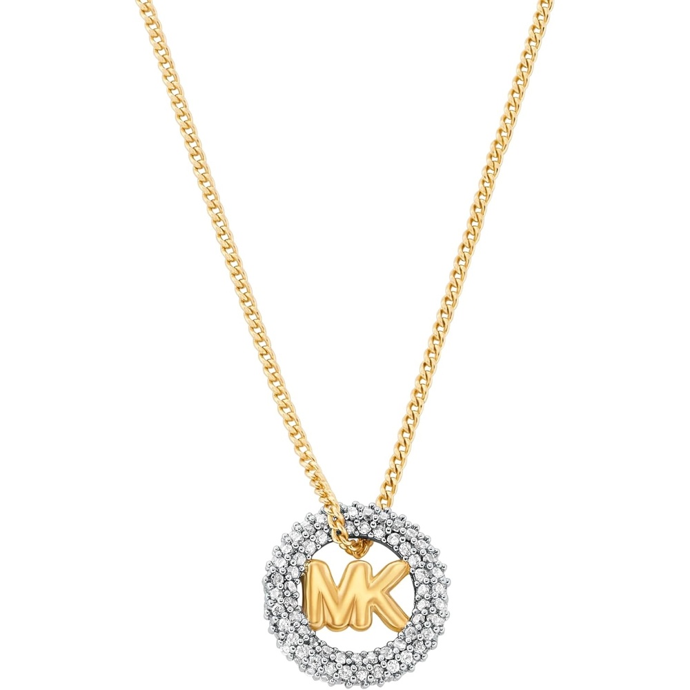 image:imageMichael Kors Womens Pav Logo Pendant Necklace Model MKJ8546931