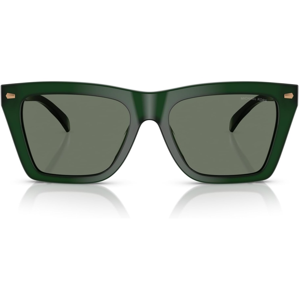 image:imageMichael Kors mens Mk2225u Pebble Beach Universal Fit Square SunglassesOlive SolidGreen Solid