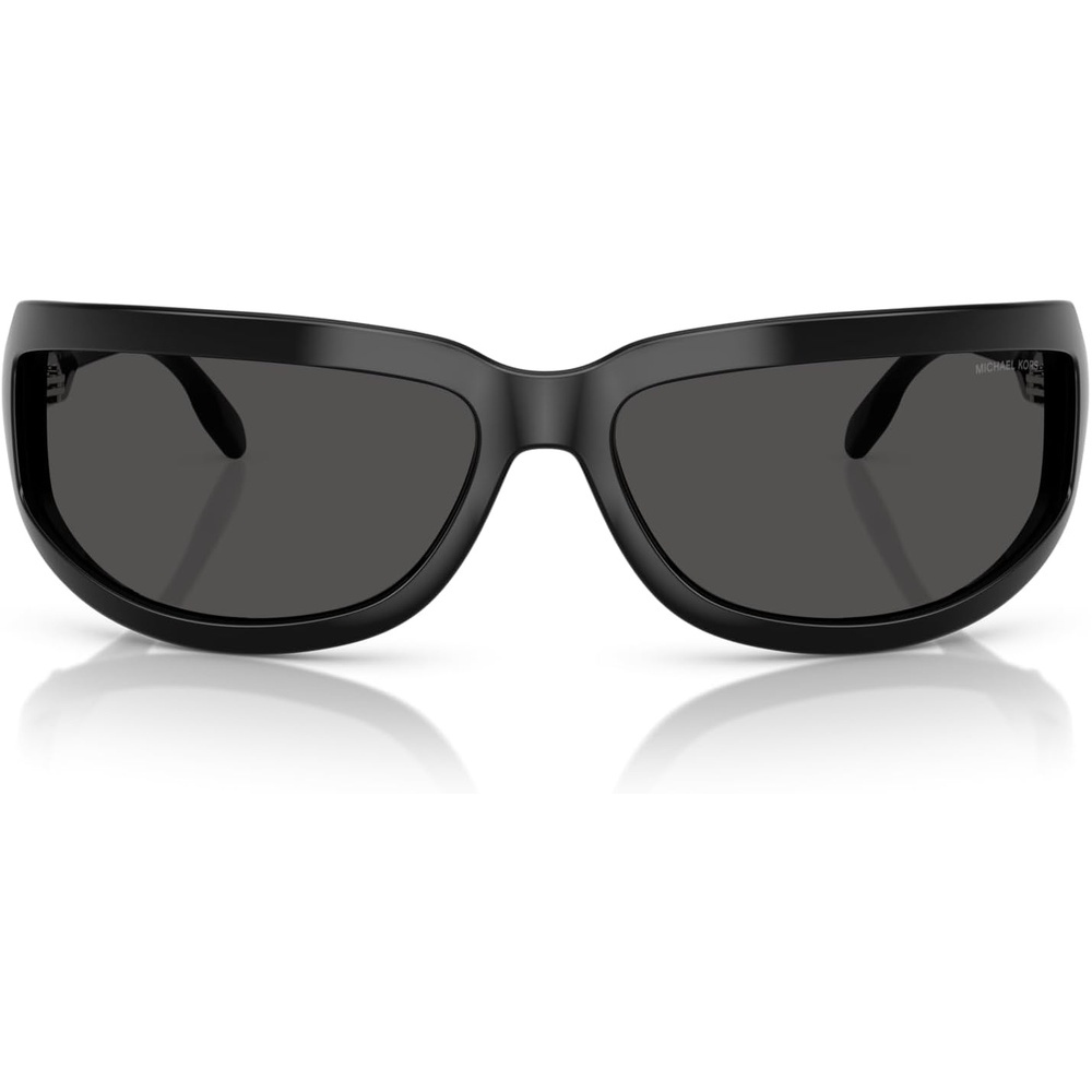 image:imageMichael Kors mens Mk2226 Zion Rectangular SunglassesBlackDark Grey Solid