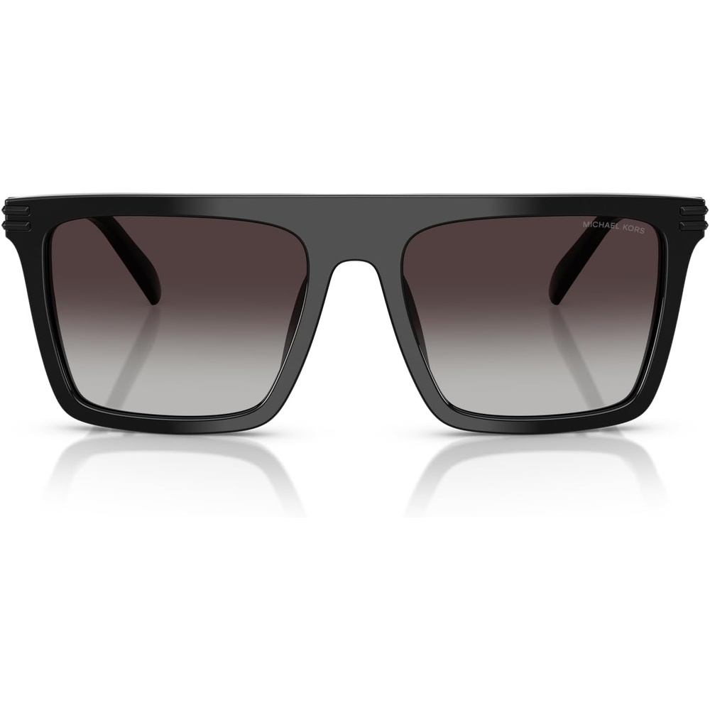 image:imageMichael Kors mens Mk2249u Edgewater Universal Fit Square SunglassesBlackDark Grey Gradient