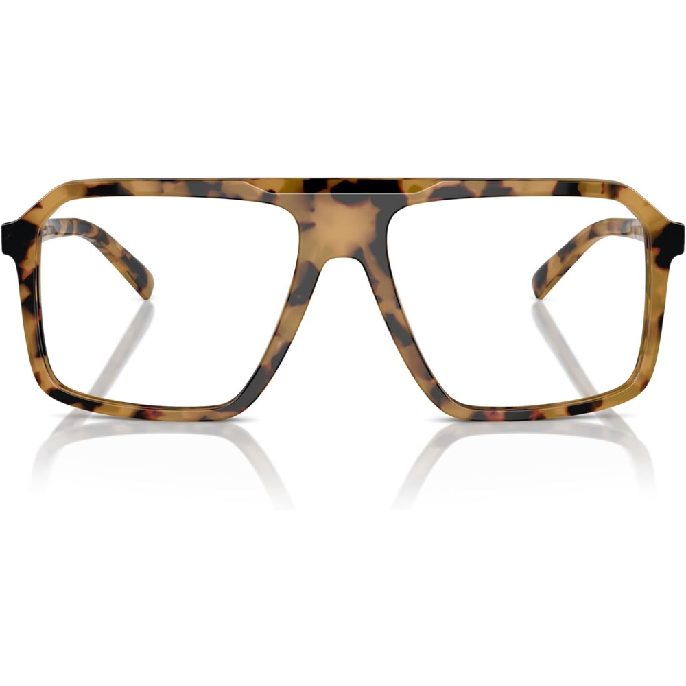 image:imageMichael Kors mens Mk4123u Montreux Universal Fit Square Prescription Eyewear FramesVintage TortoiseDemo Lens