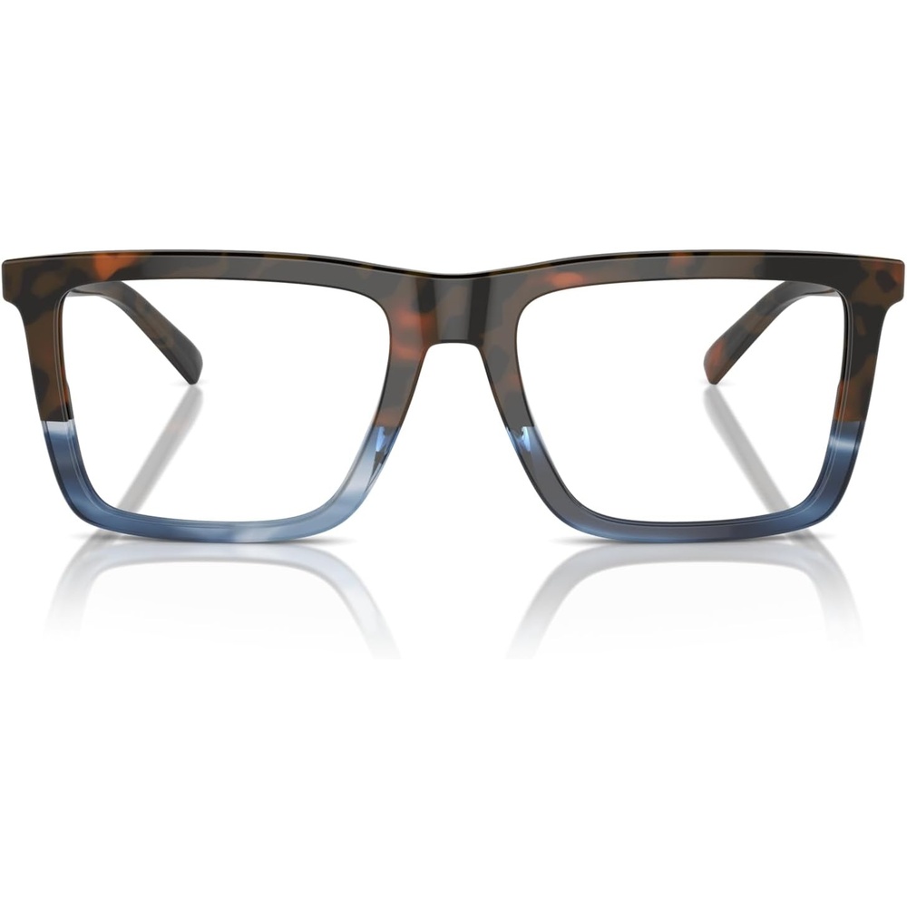 image:imageMichael Kors mens Mk4124u Sorengo Universal Fit Rectangular Prescription Eyewear FramesBlue Block TortoiseDemo Lens