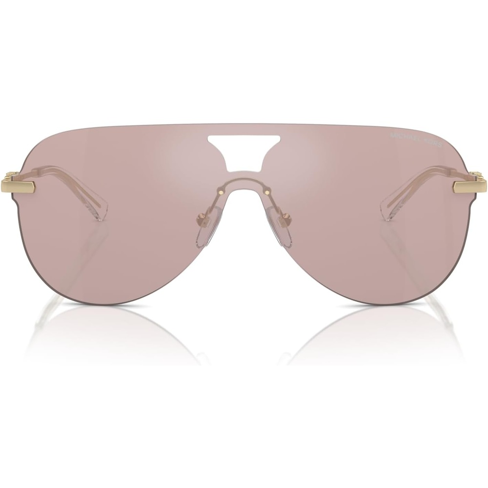 image:imageMichael Kors womens Mk1149 Cyprus Aviator SunglassesPink Solid Back MirroredPink Solid Back Mirrored