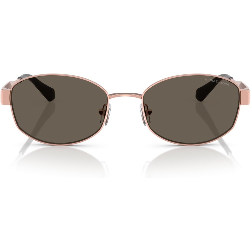 image:imageMichael Kors womens Mk1161 Monte Carlo Oval SunglassesRose GoldChocolate Solid