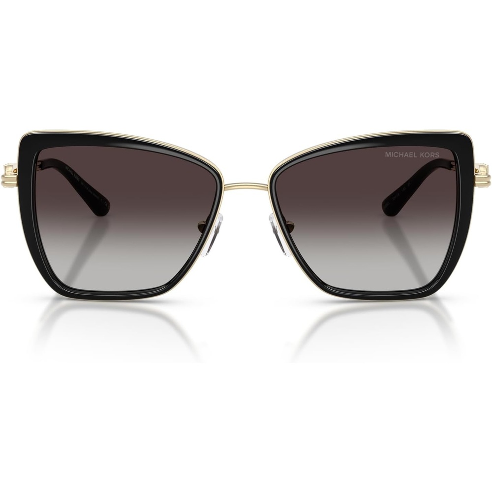 image:imageMichael Kors womens Mk1178 Sea Island Butterfly SunglassesBlackLight Grey Gradient Black
