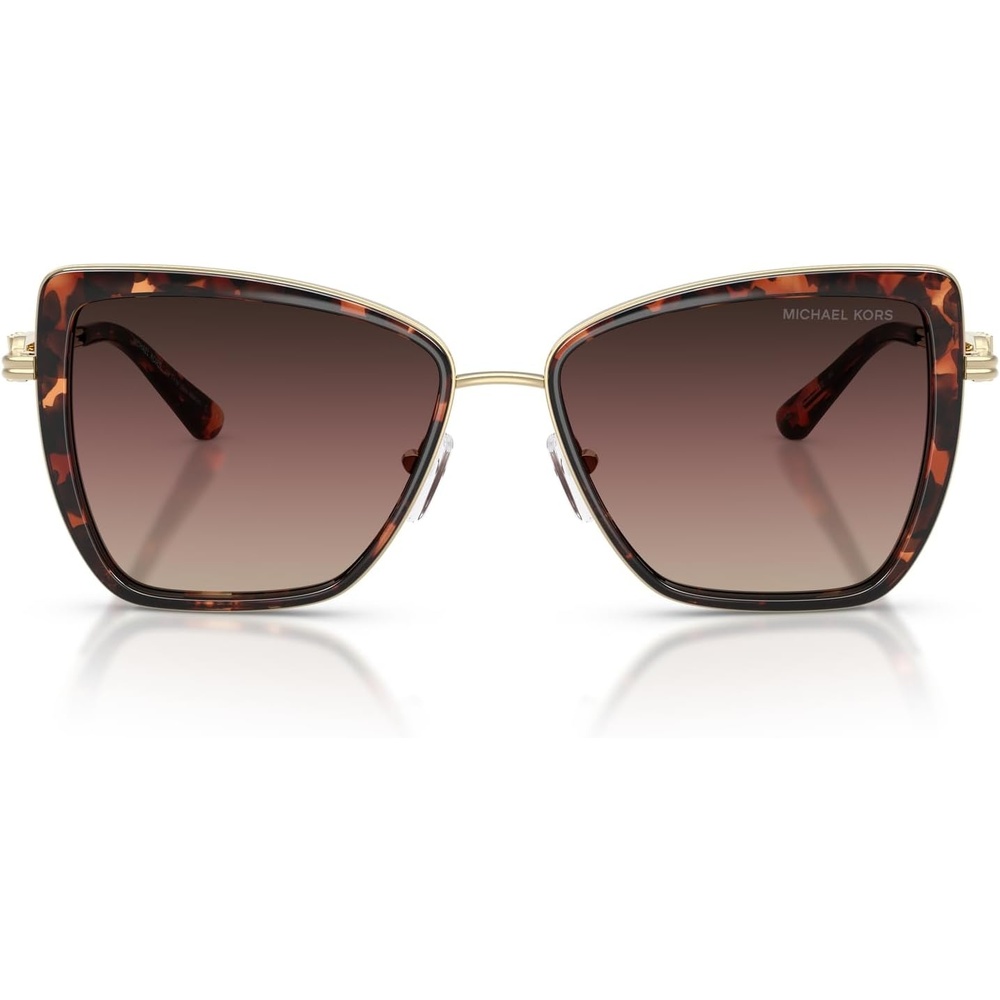 image:imageMichael Kors womens Mk1178 Sea Island Butterfly SunglassesLuggage TortoiseBrown Gradient