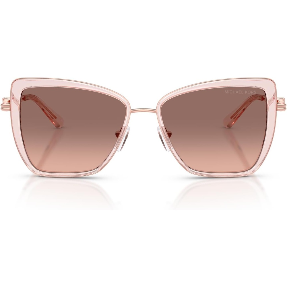 image:imageMichael Kors womens Mk1178 Sea Island Butterfly SunglassesPink TransparentGrey Gradient