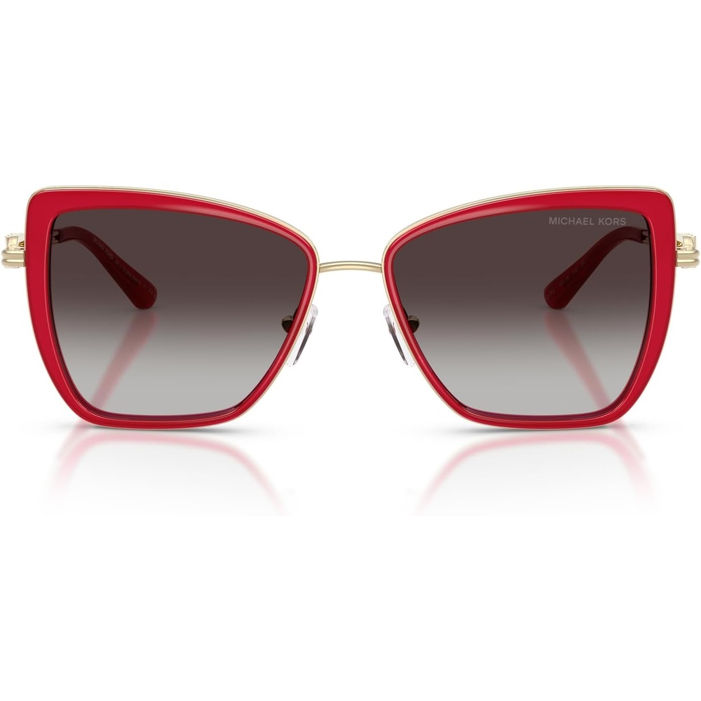 image:imageMichael Kors womens Mk1178 Sea Island Butterfly SunglassesRaspberryLight Grey Gradient Black