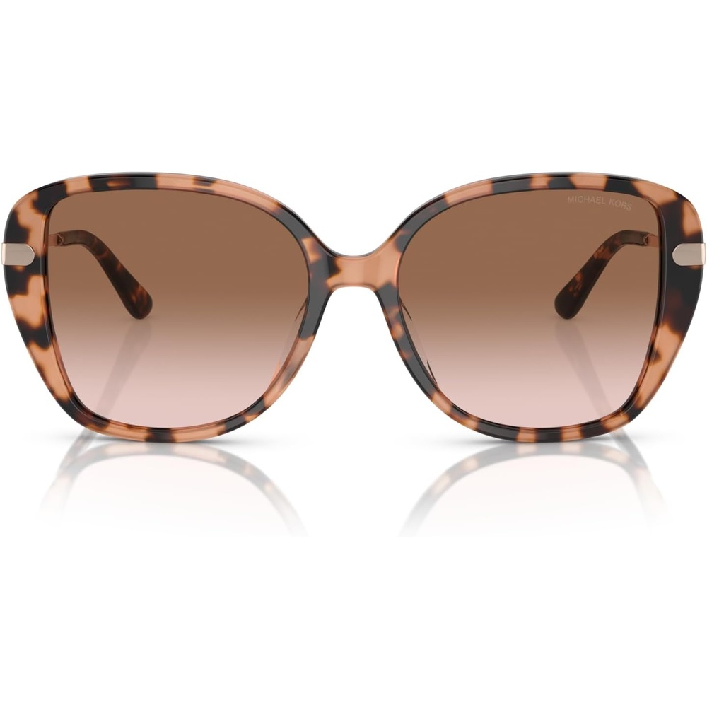 image:imageMichael Kors womens Mk2185bu Flatiron Universal Fit Square SunglassesPink TortoiseBrown Pink Gradient