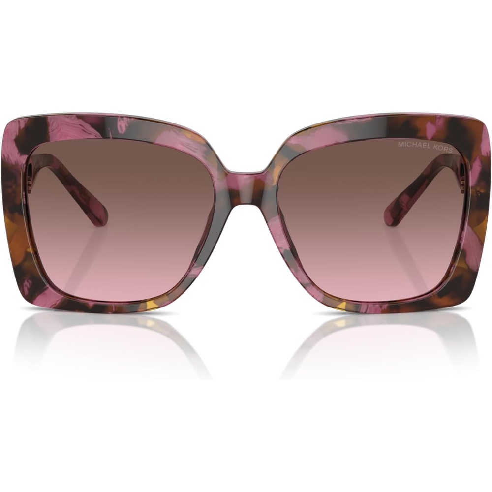 image:imageMichael Kors womens Mk2213 Nice Square SunglassesPlum Graphic TortoiseCordovan Gradient