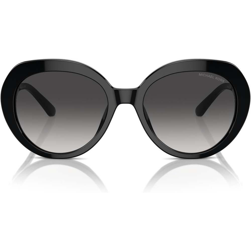 image:imageMichael Kors womens Mk2214u San Lucas Universal Fit Round SunglassesBlackDark Grey Gradient