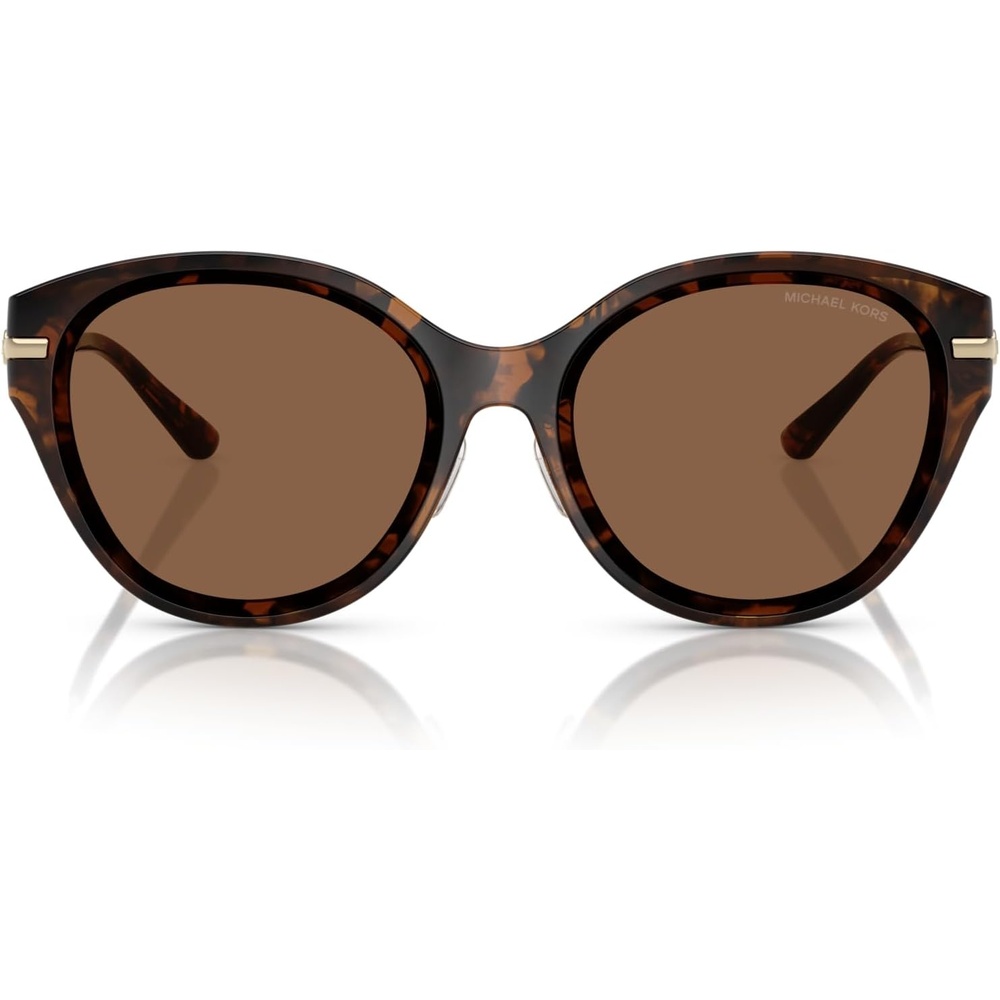 image:imageMichael Kors womens Mk2229d Tianjin Round SunglassesDark TortoiseDark Brown Solid