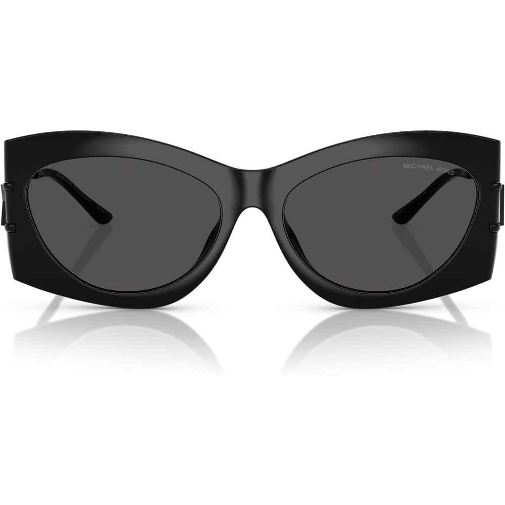 image:imageMichael Kors womens Mk2235u Navarra Universal Fit Square SunglassesBlackDark Grey Solid