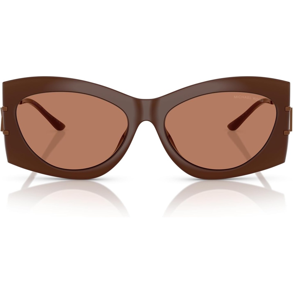image:imageMichael Kors womens Mk2235u Navarra Universal Fit Square SunglassesNutmegNutmeg Solid