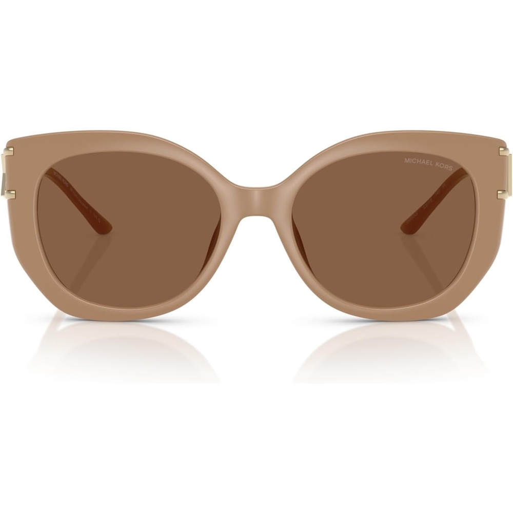 image:imageMichael Kors womens Mk2236u Alicante Universal Fit Cat Eye SunglassesCamelBrown Solid