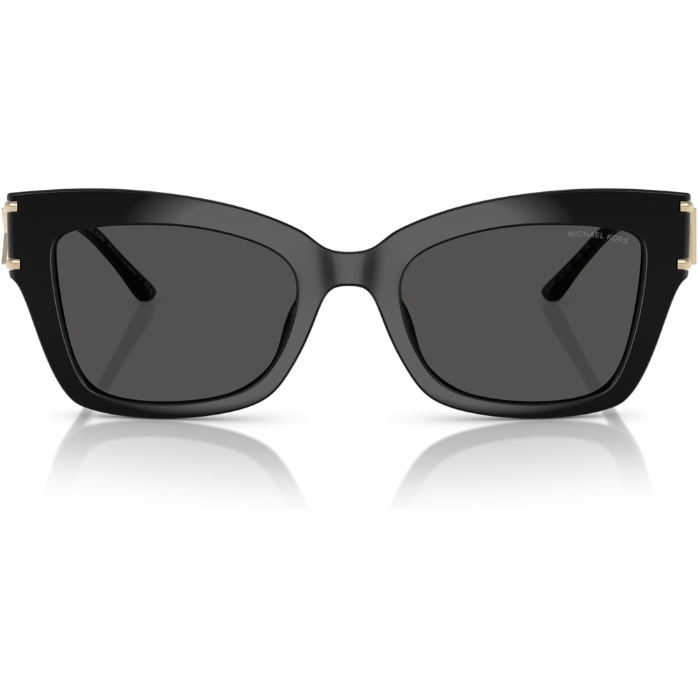 image:imageMichael Kors womens Mk2237u Cantabria Universal Fit Square SunglassesBlackDark Grey Solid
