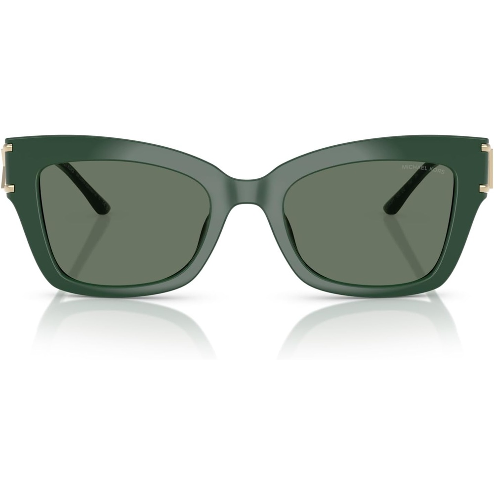 image:imageMichael Kors womens Mk2237u Cantabria Universal Fit Square SunglassesBoscoGreen Solid