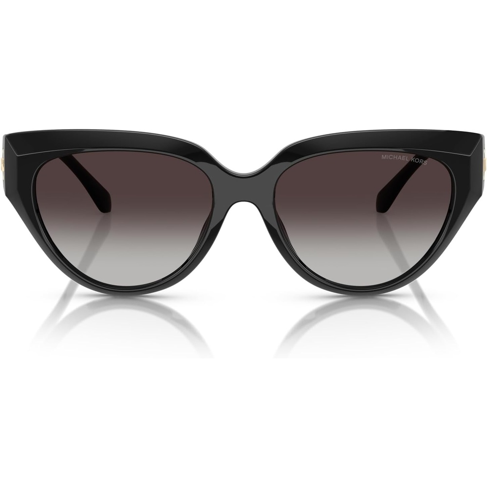 image:imageMichael Kors womens Mk2241u Boca Raton Universal Fit Cat Eye SunglassesBlackDark Grey Gradient
