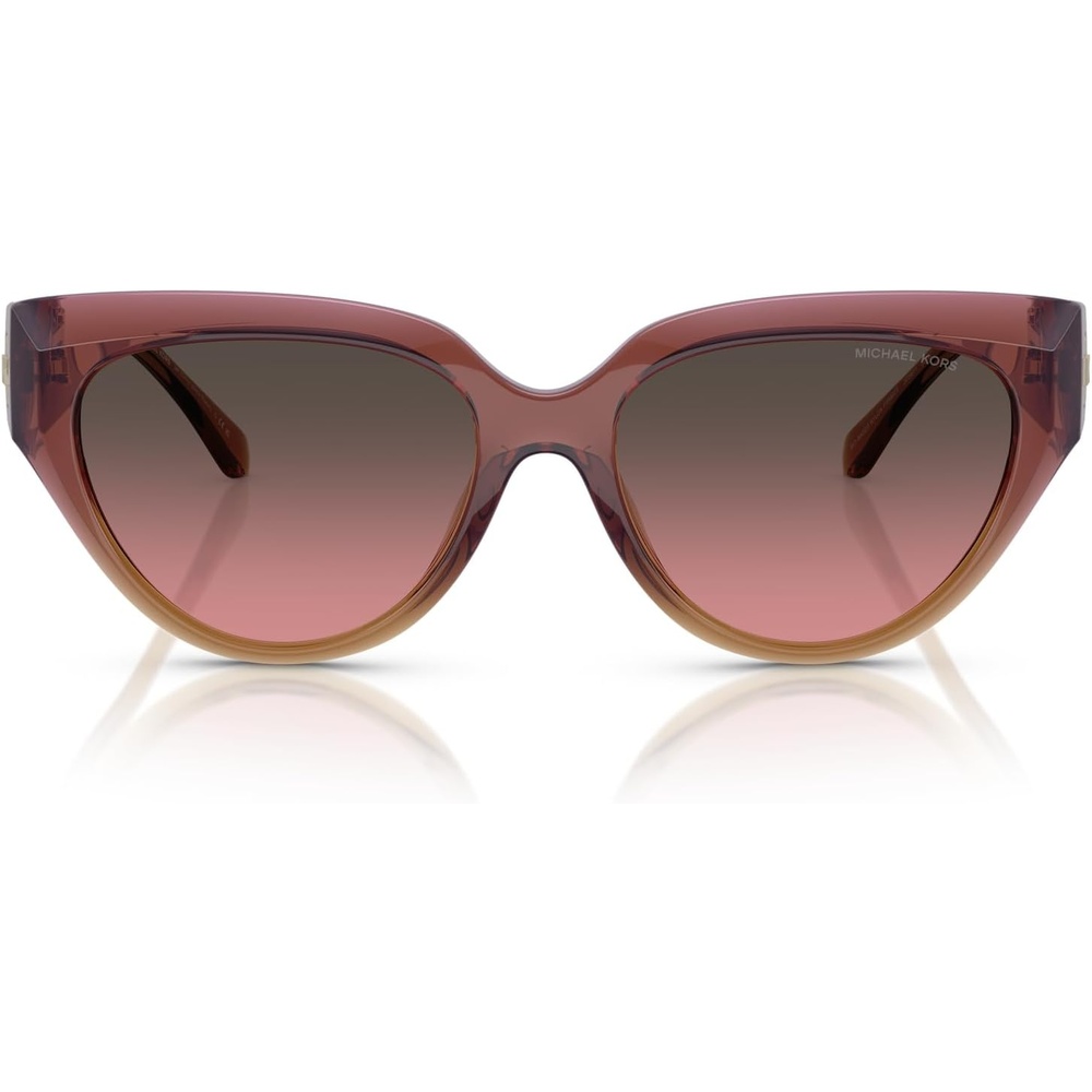image:imageMichael Kors womens Mk2241u Boca Raton Universal Fit Cat Eye SunglassesDusty Rose Light BrownBrown Rose Gradient