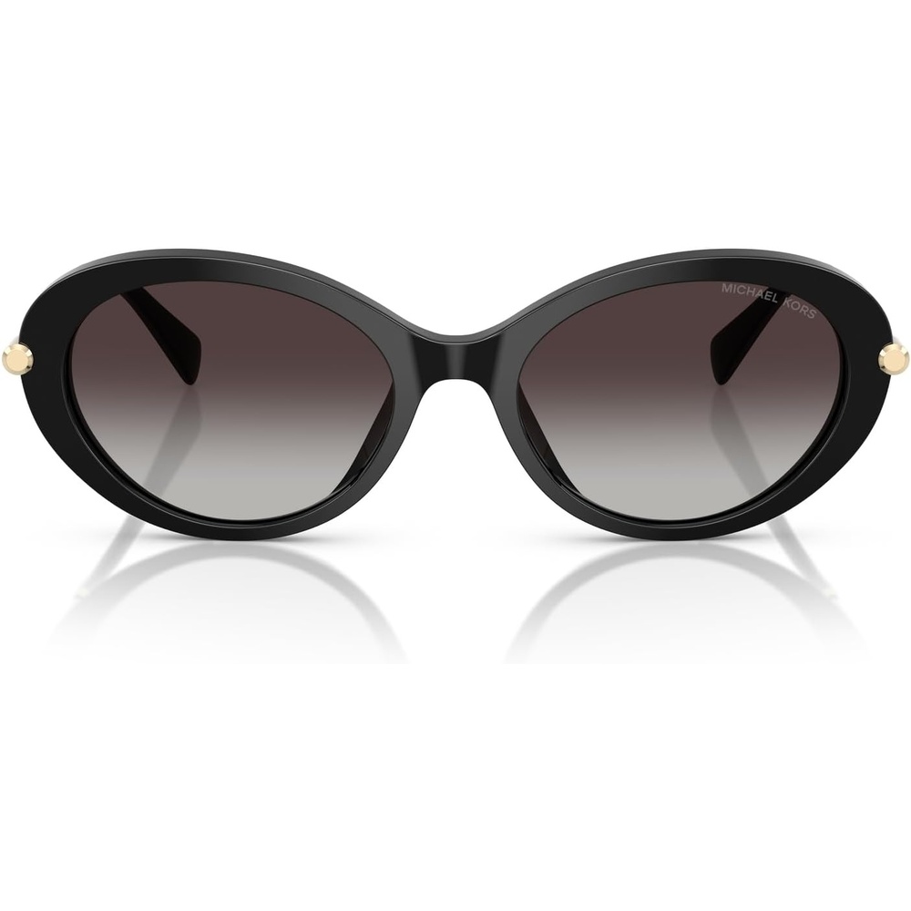 image:imageMichael Kors womens Mk2245u Rockaway Universal Fit Oval SunglassesBlackDark Grey Gradient