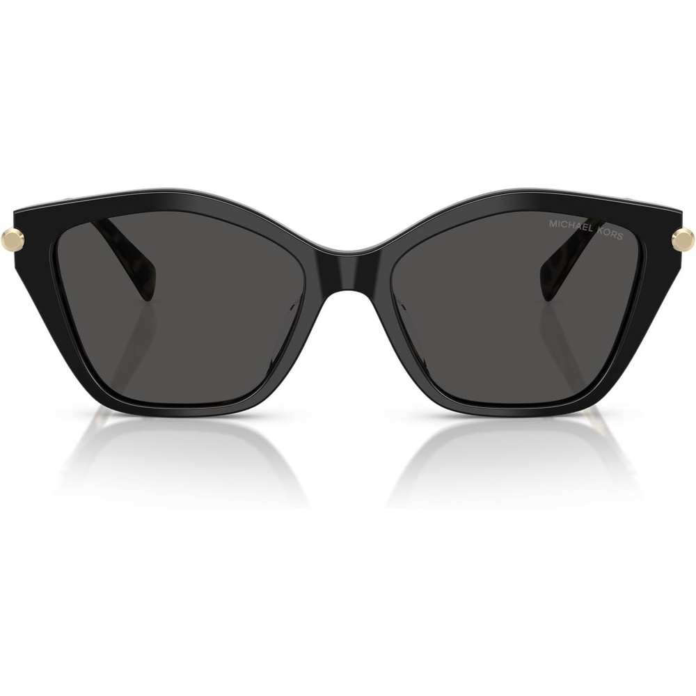 image:imageMichael Kors womens Mk2246u Catskills Universal Fit Butterfly SunglassesBlackAmber TortoiseDark Grey Solid