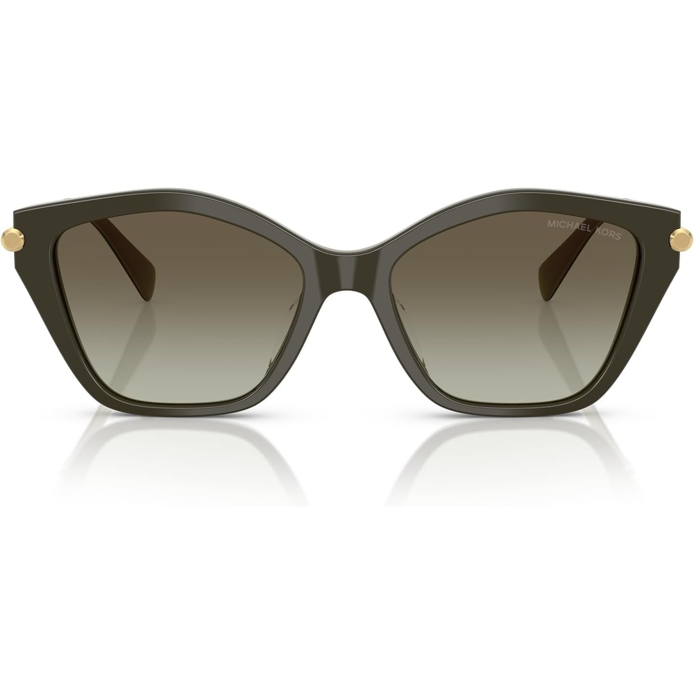 image:imageMichael Kors womens Mk2246u Catskills Universal Fit Butterfly SunglassesOlive SmokeOlive Gradient