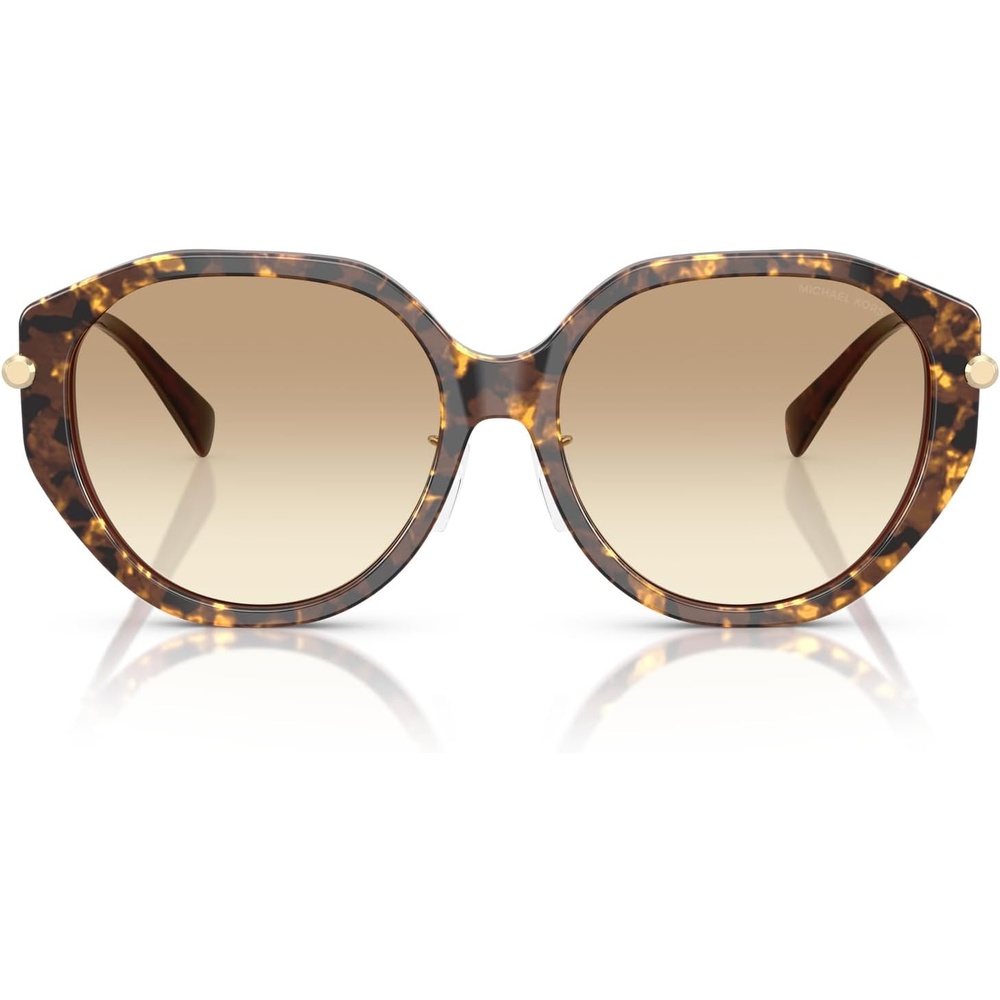 image:imageMichael Kors womens Mk2248d Jinan Round SunglassesBrown Pearlized TortoiseBrown Gradient
