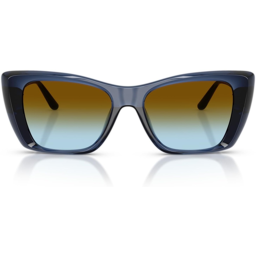 image:imageMichael Kors womens Mk2270u Tokyo Universal Fit Square SunglassesNavyBrown Blue Gradient