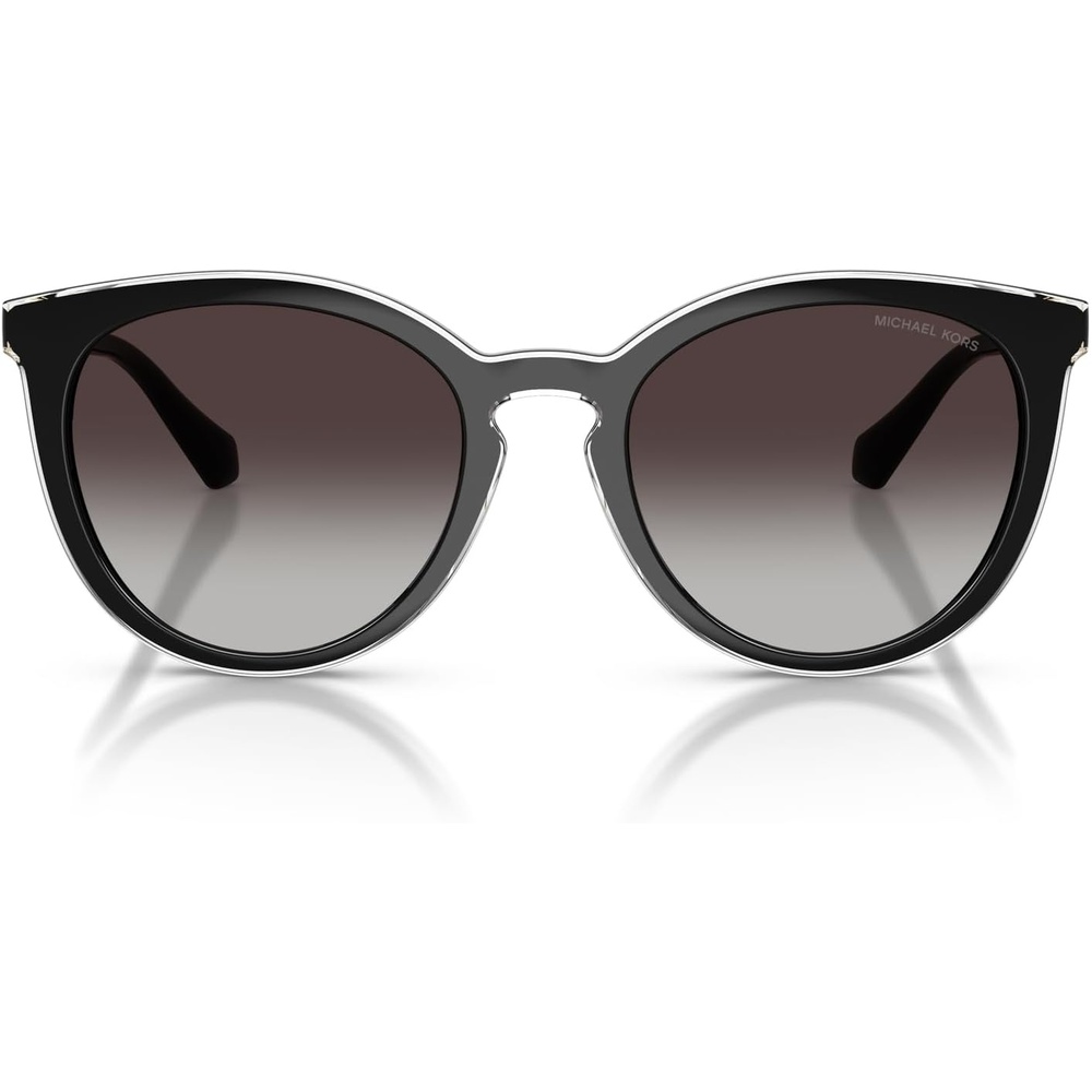 image:imageMichael Kors womens Mk2274u Tarifa Universal Fit Round SunglassesBlackLight Grey Gradient Black