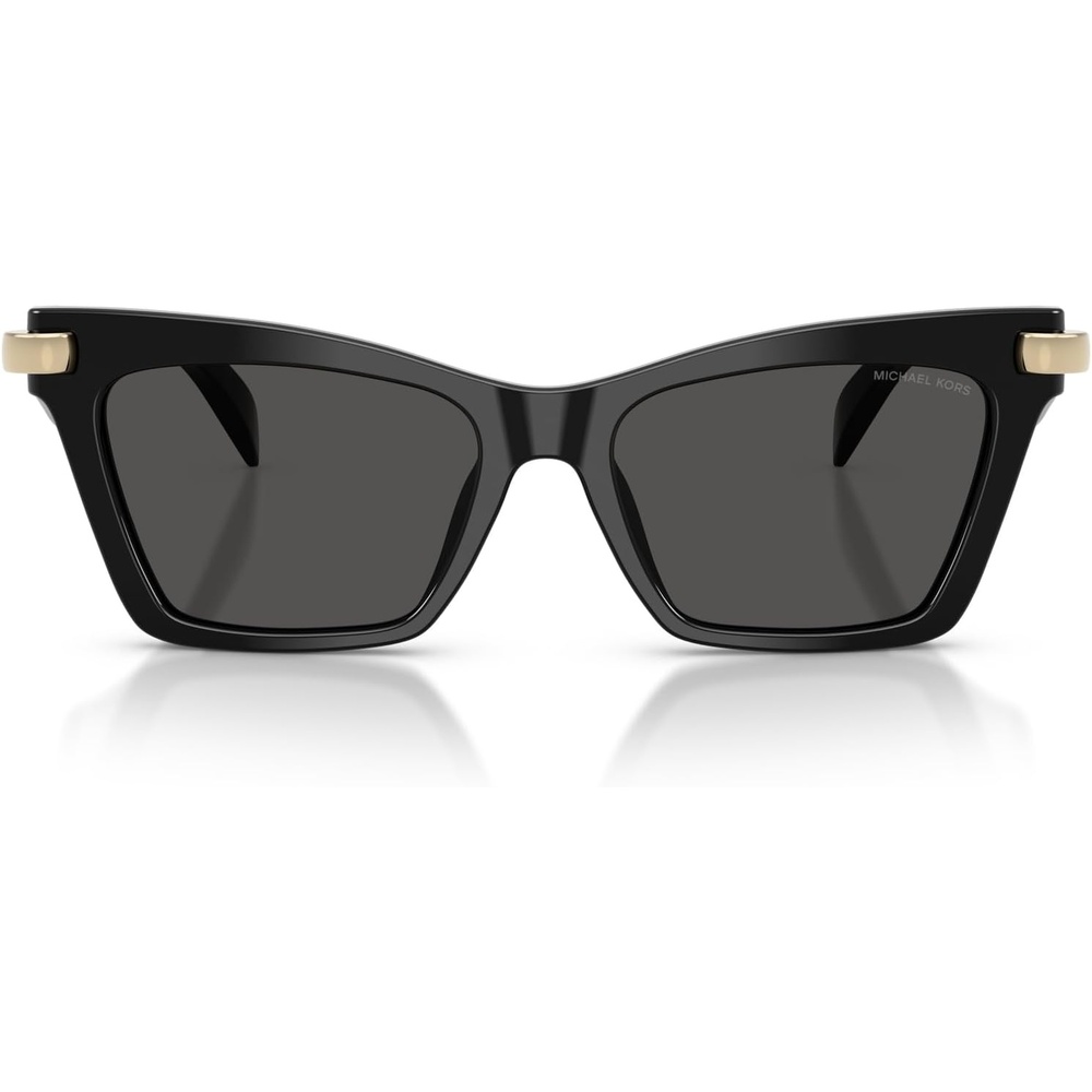 image:imageMichael Kors womens Mk2276u Grand Cayman Universal Fit Cat Eye SunglassesBlackGrey Monochromatic