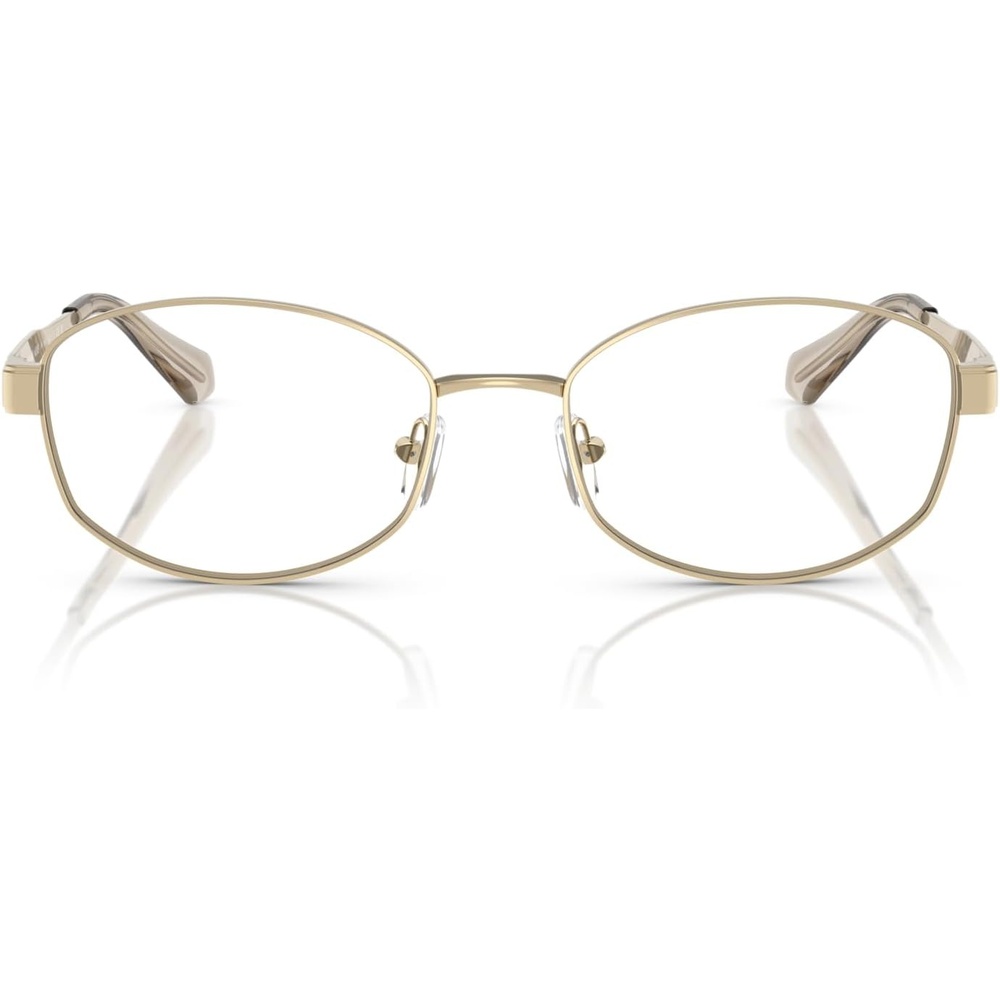 image:imageMichael Kors womens Mk3086 Lyon Oval Prescription Eyewear FramesLight GoldDemo Lens