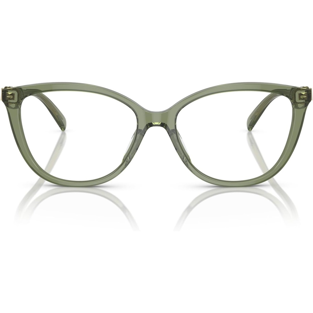 image:imageMichael Kors womens Mk4109u Westminster Universal Fit Cat Eye Prescription Eyewear FramesGreen TransparentDemo Lens