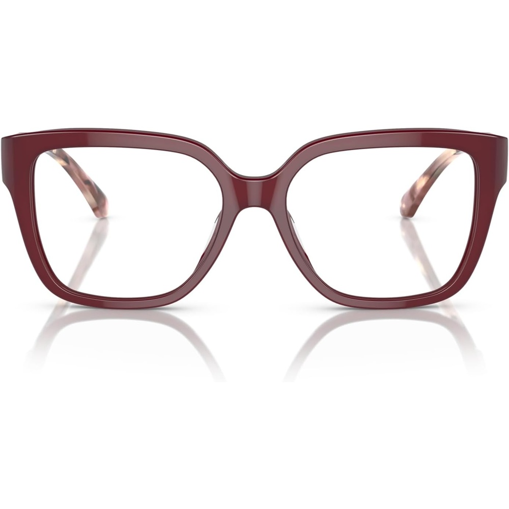 image:imageMichael Kors womens Mk4112 Polanco Square Prescription Eyewear FramesDark Red TransparentDemo Lens