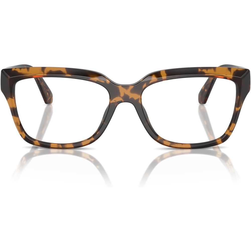 image:imageMichael Kors womens Mk4117u Birmingham Universal Fit Rectangular Prescription Eyewear FramesDark TortoiseDemo Lens
